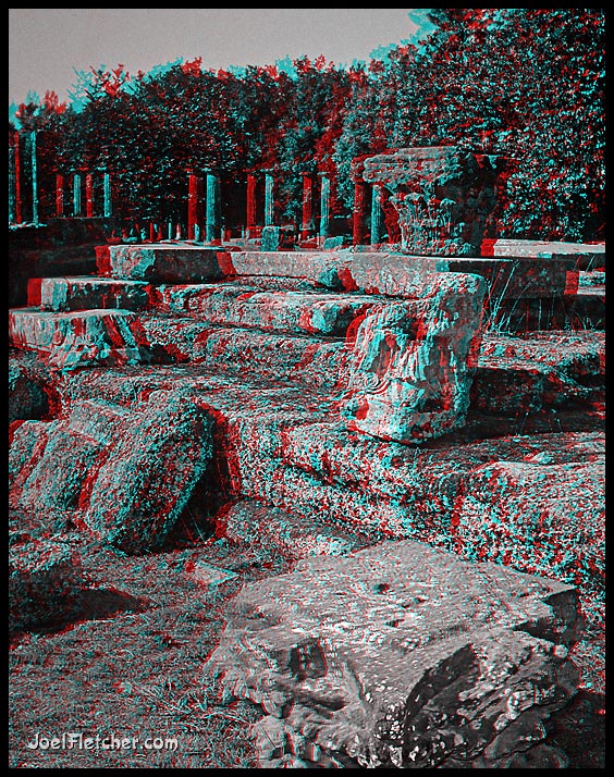 Artifacts from ancient Olympia.