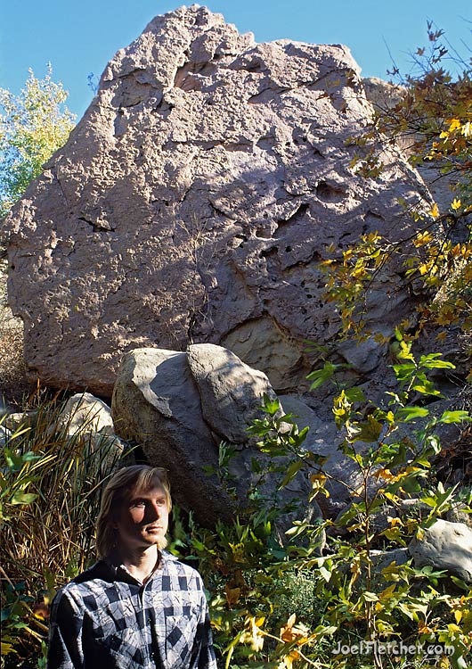 Self portrait of photographer Joel Fletcher.