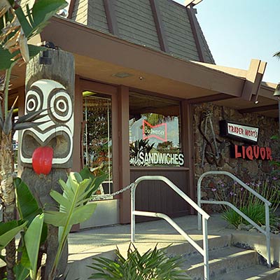  Trader Morts store with tiki. 